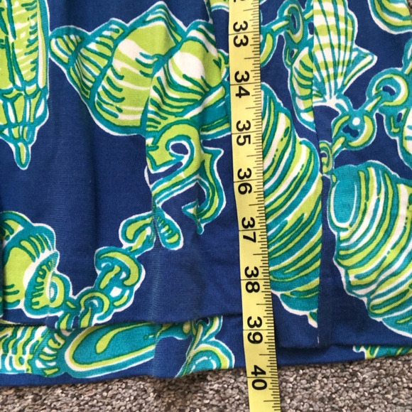 Lilly Pulitzer Clare Ruffle Sleeveless Mini Dress in Fallin in Love Blue Large - Picture 15 of 16